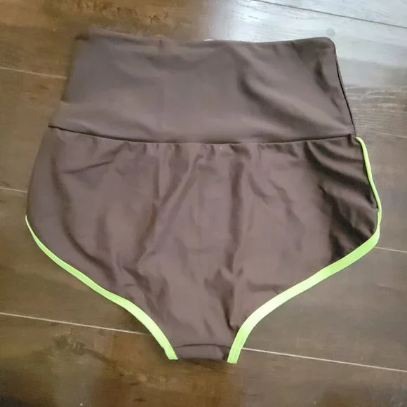 Free People Salt Gypsy Betty High-Waisted Surf Bottoms Womens M Swimsuit Bikini - Picture 3 of 6